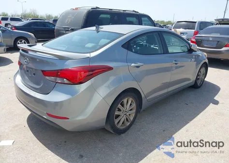 2015 Hyundai Elantra Se from USA, damaged, VIN KMHDH4AE7FU265927